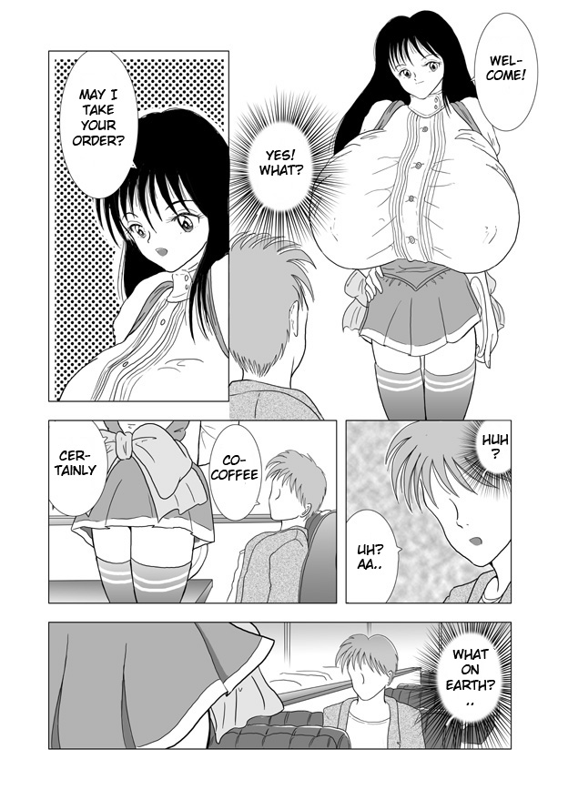 Chounyuu Shoujo Rikako-chan | Hyper Breast Girl Rikako-chan page 6 full