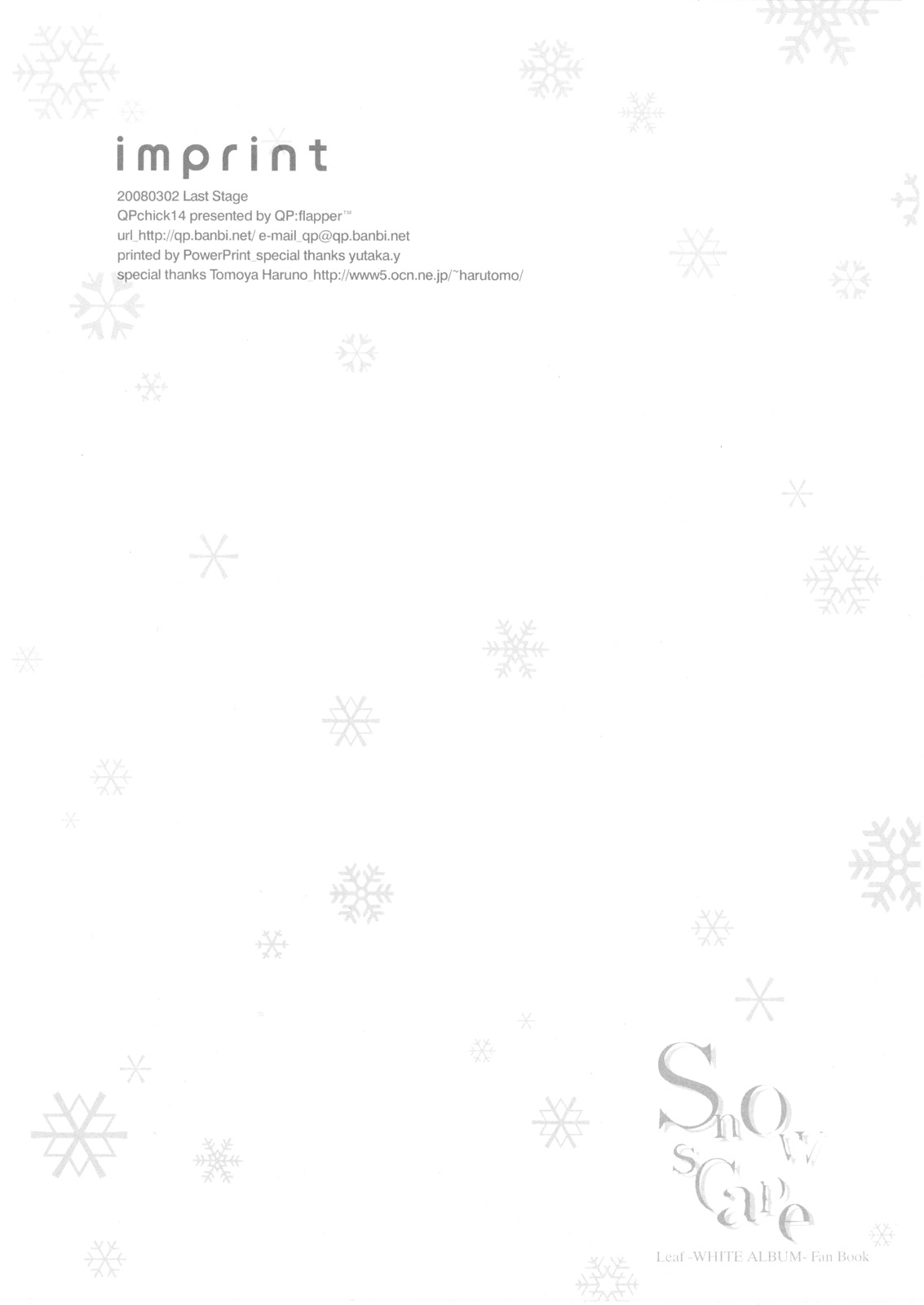 QPchick 14 snow scape page 4 full