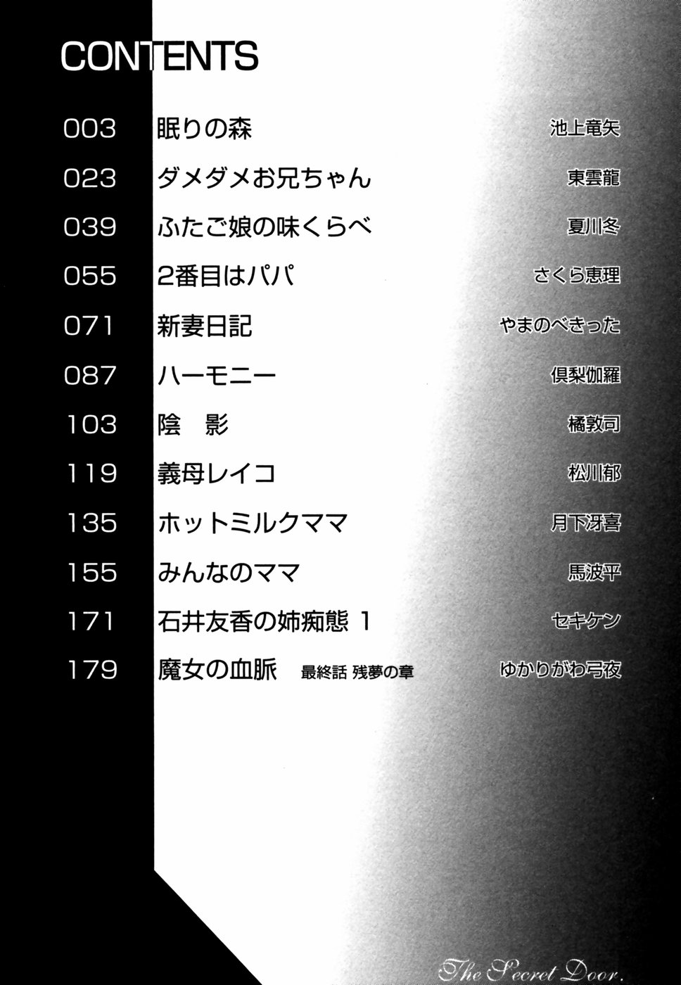 Himitsu no Tobira Vol. 11 page 5 full