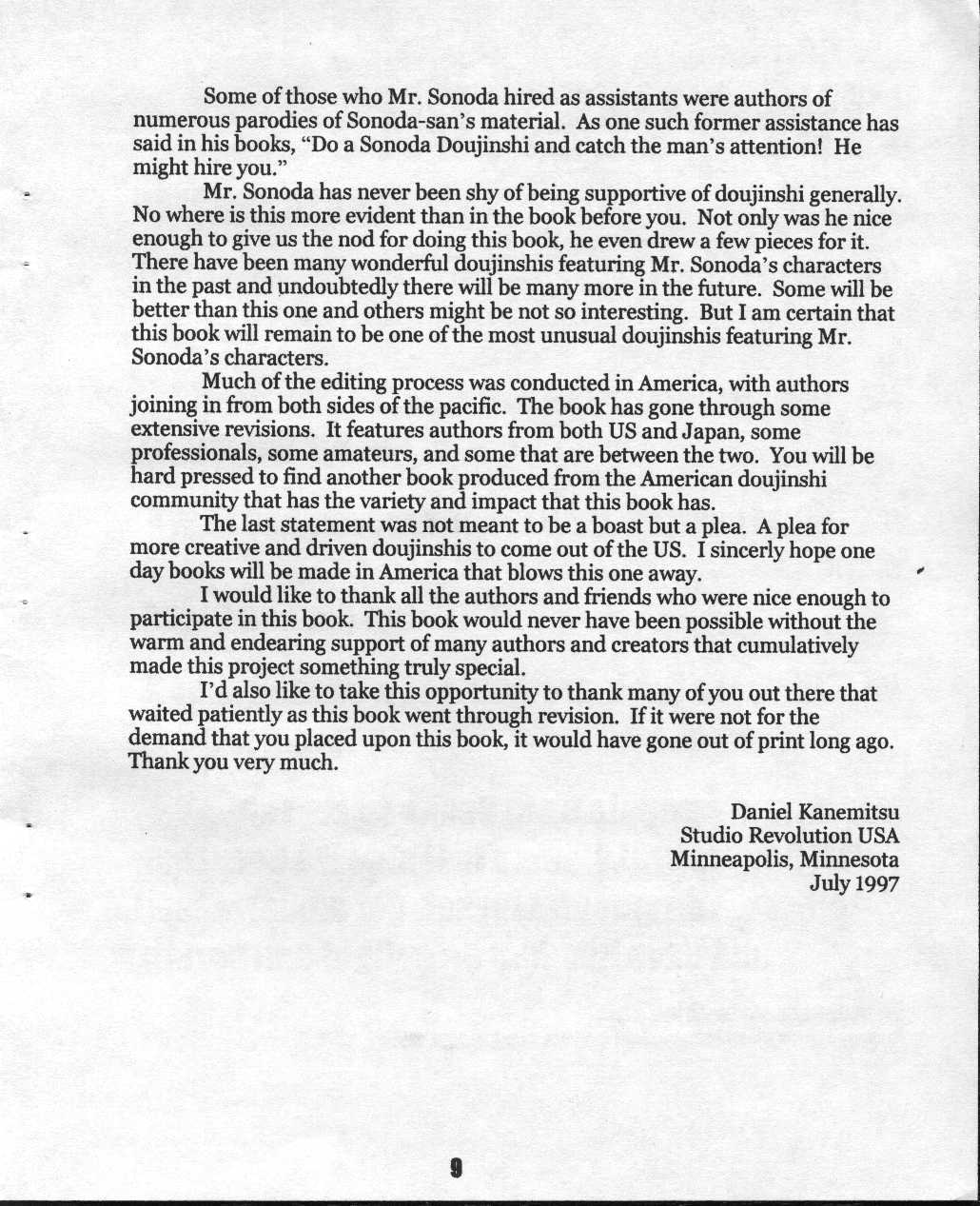 Storm Front Special - SonoKen Characters Edition page 9 full