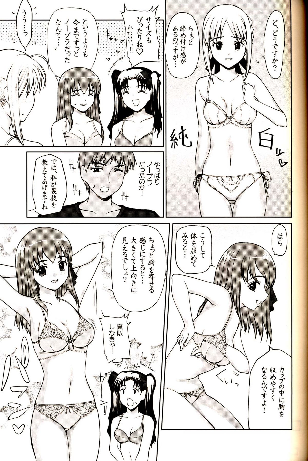 Shiritsu Fate Gakuen ~Saber Tennyuuhen~ page 4 full