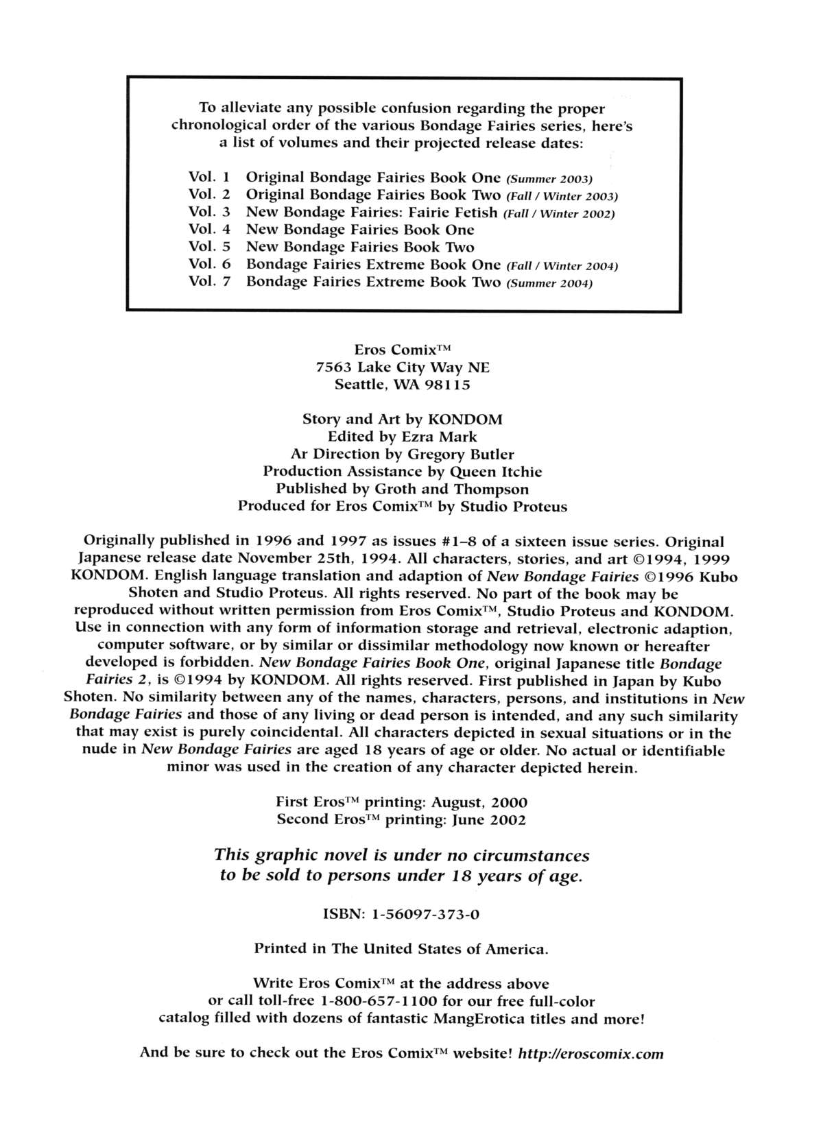 The New Bondage Fairies - Book One page 4 full