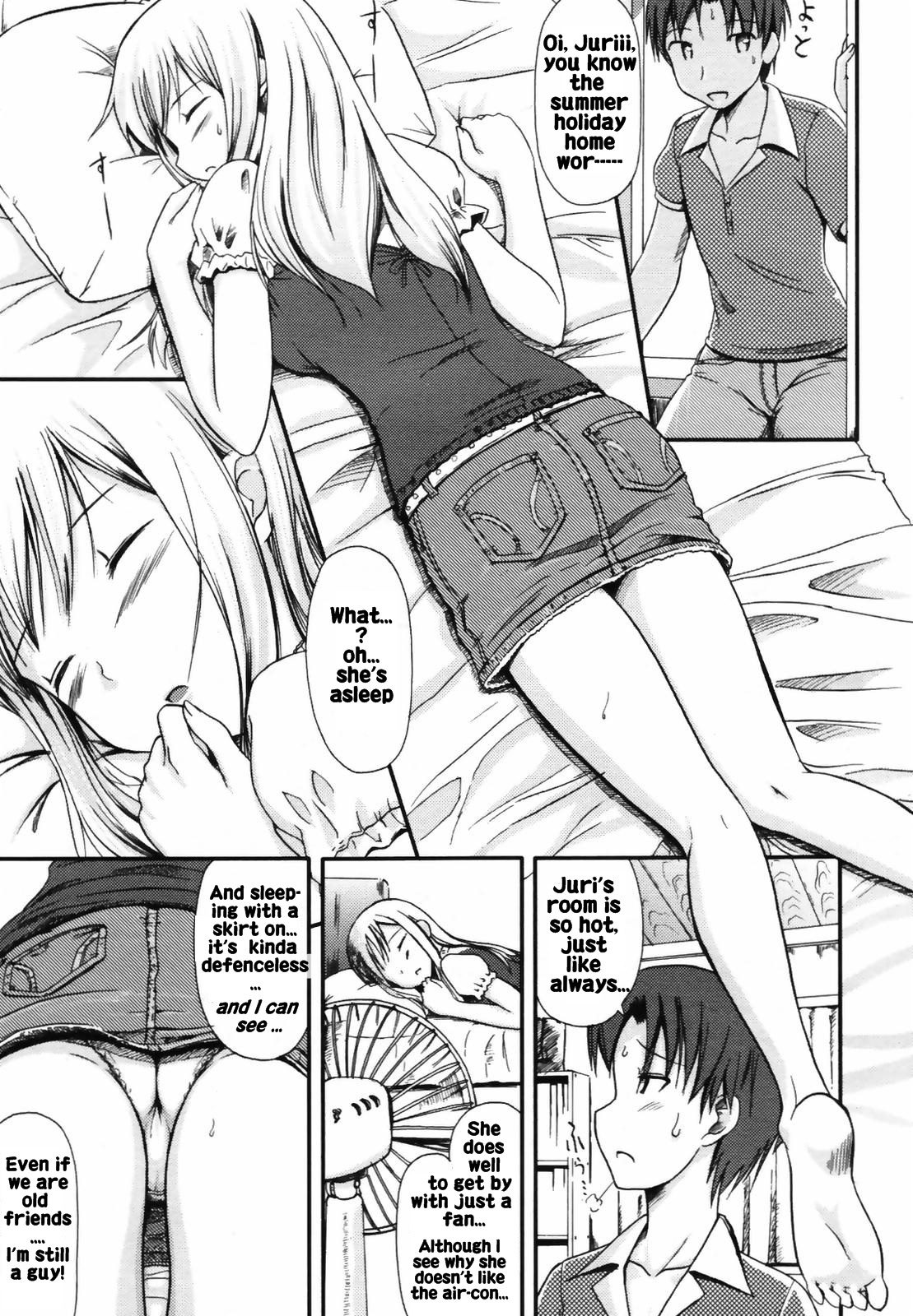 Osananajimi to Natsu no Gogo | Summer afternoon with a Childhood Friend page 3 full