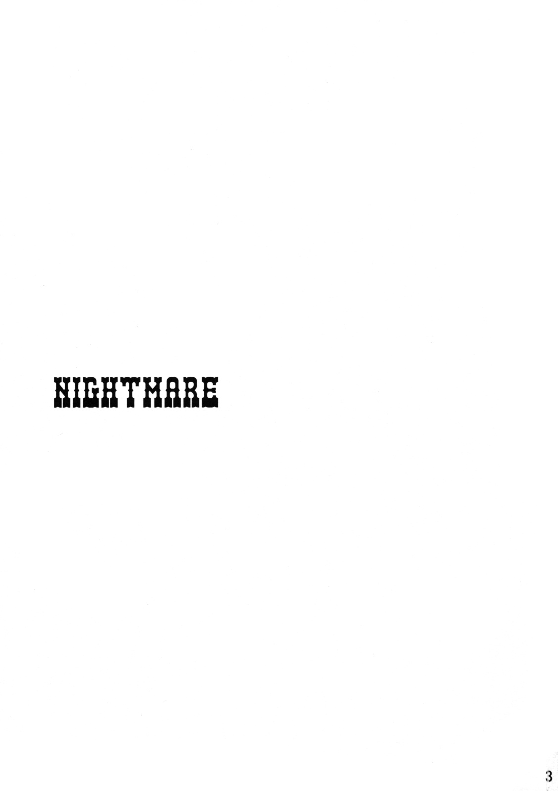 Nightmare page 2 full