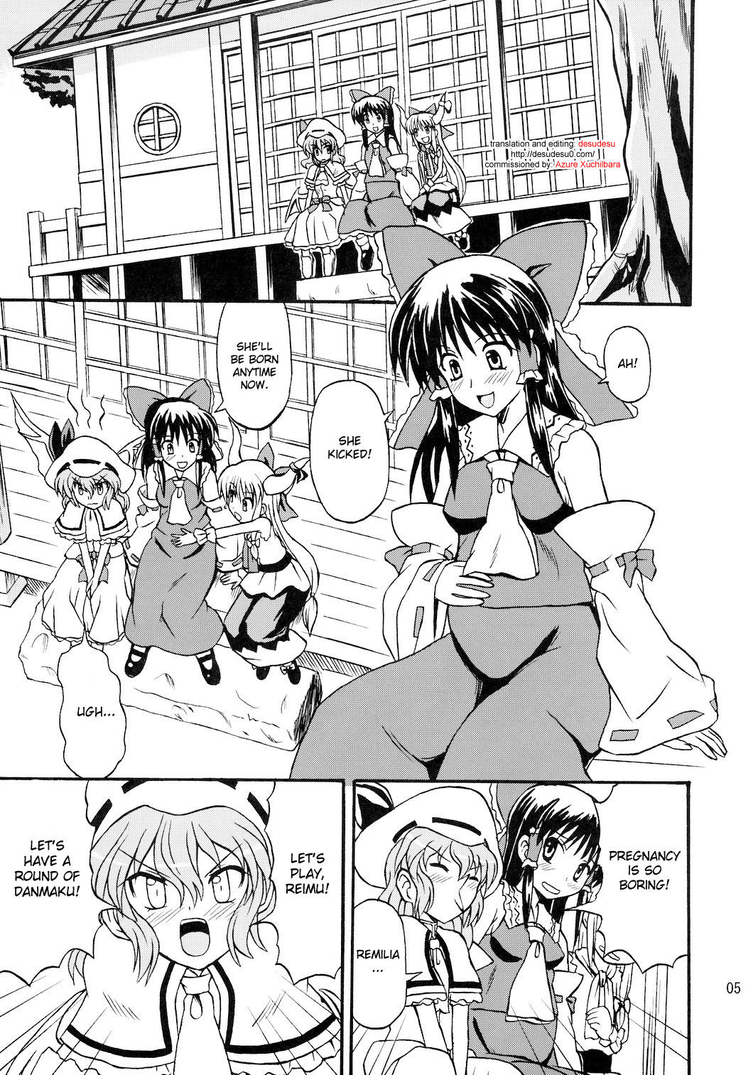 Touhou Youjo Ranbu 8 | Touhou Enchantresses’ Dance 8 page 5 full