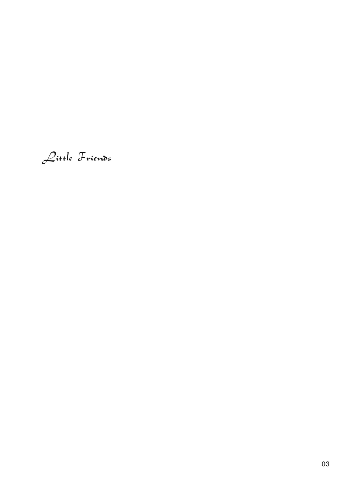 Little Friends page 2 full