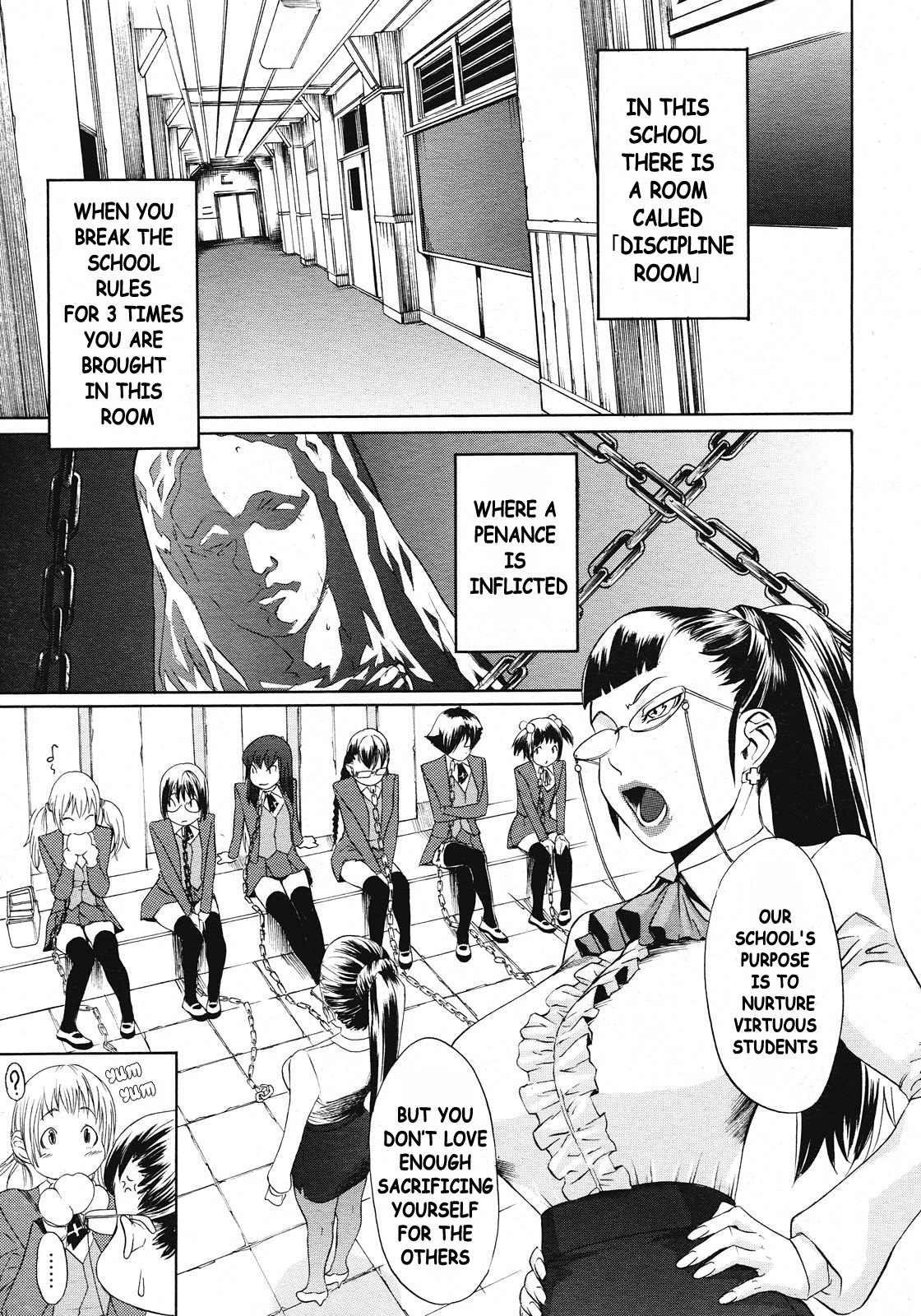 Sei Penalty Gakuen "Goku" | School “Prison” for Spiritual Penance page 5 full