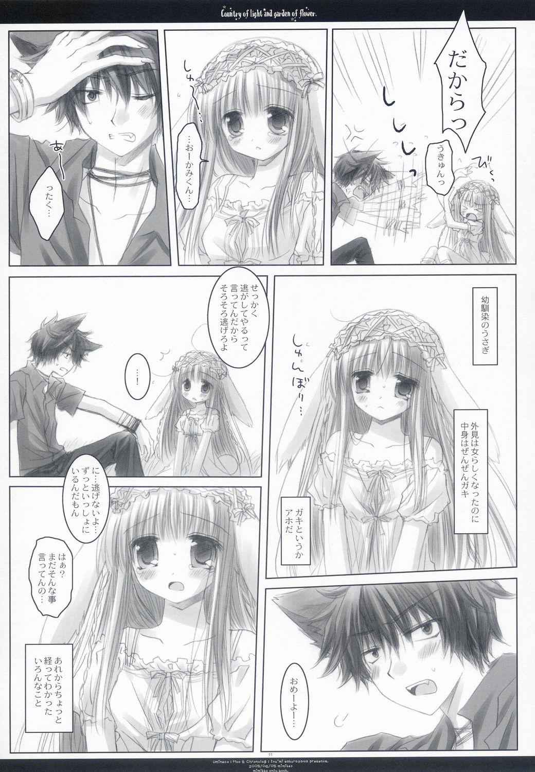 Country of light and garden of flower page 10 full