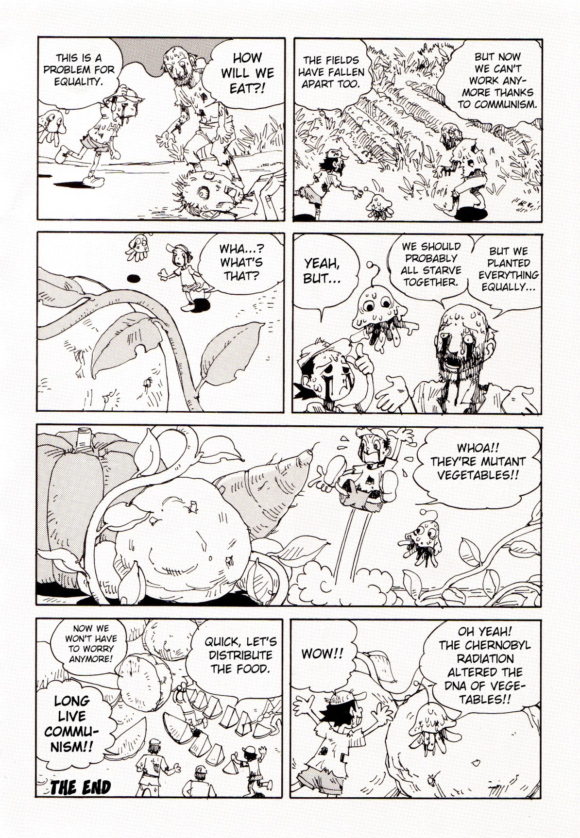 Shintaro Kago - What is Communism page 8 full