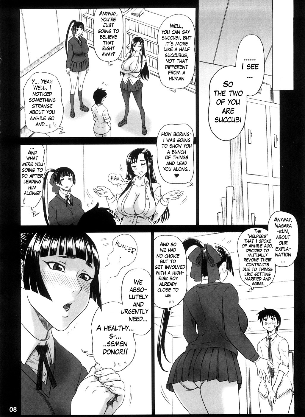 Reichourui Mouryouka Sakuseishu Tane | Primal Demonic Semen Squeezing Species page 8 full