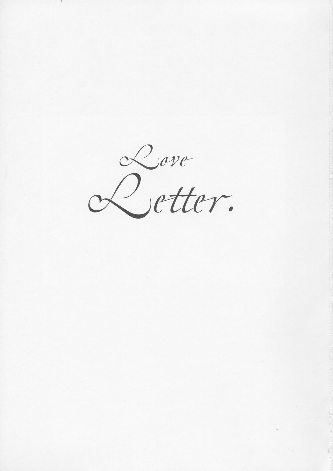 Love Letter page 2 full