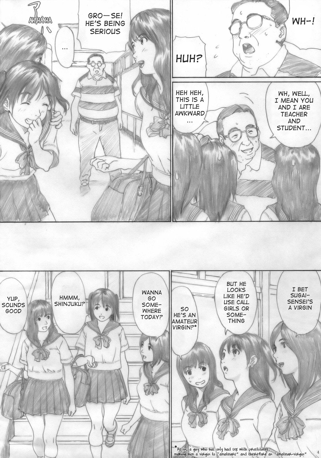Suimitsu Shoujo 1 | Peach Girl 1 page 4 full