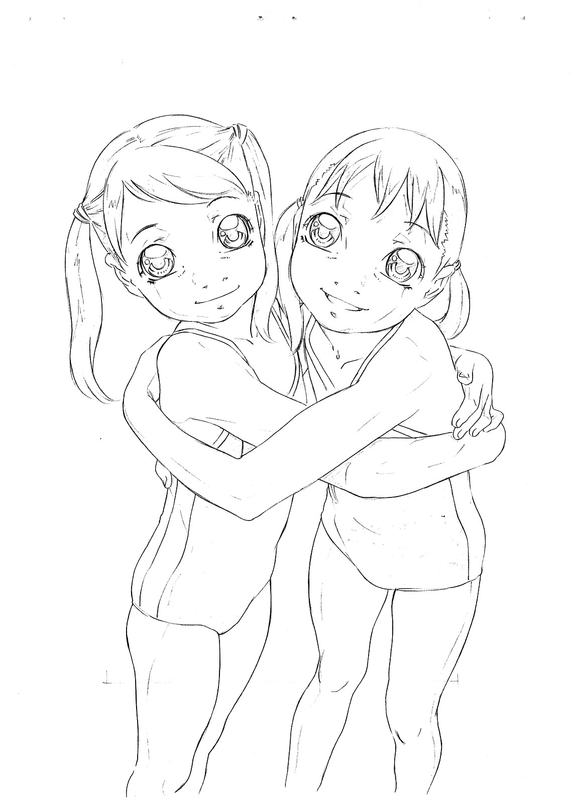 Ojou-sama Empitsu Rough Genga Copy Shuu Sankuri 2-Gatsugou page 2 full