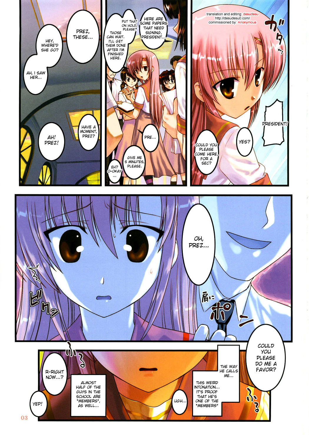 Kaicho Onegaishimasu 3 page 2 full