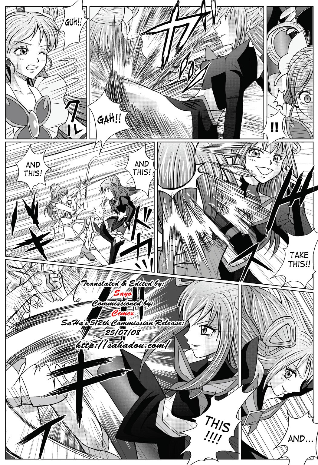 Mou Hitotsu no Ketsumatsu ~Henshin Heroine Kairaku Sennou Yes!! Precure 5 Hen~ | Another Conclusion page 4 full