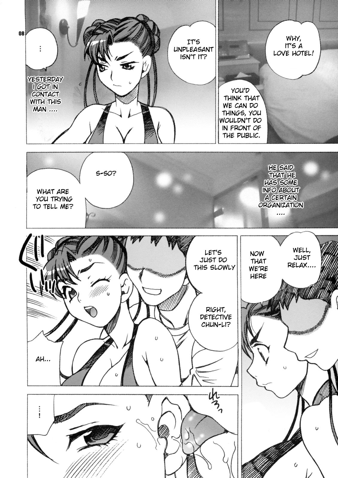 Yukiyanagi no Hon 18 Chun-Li Keiji no Oppai Sousa | Detective Chun-Li's Boobie Investigation page 8 full