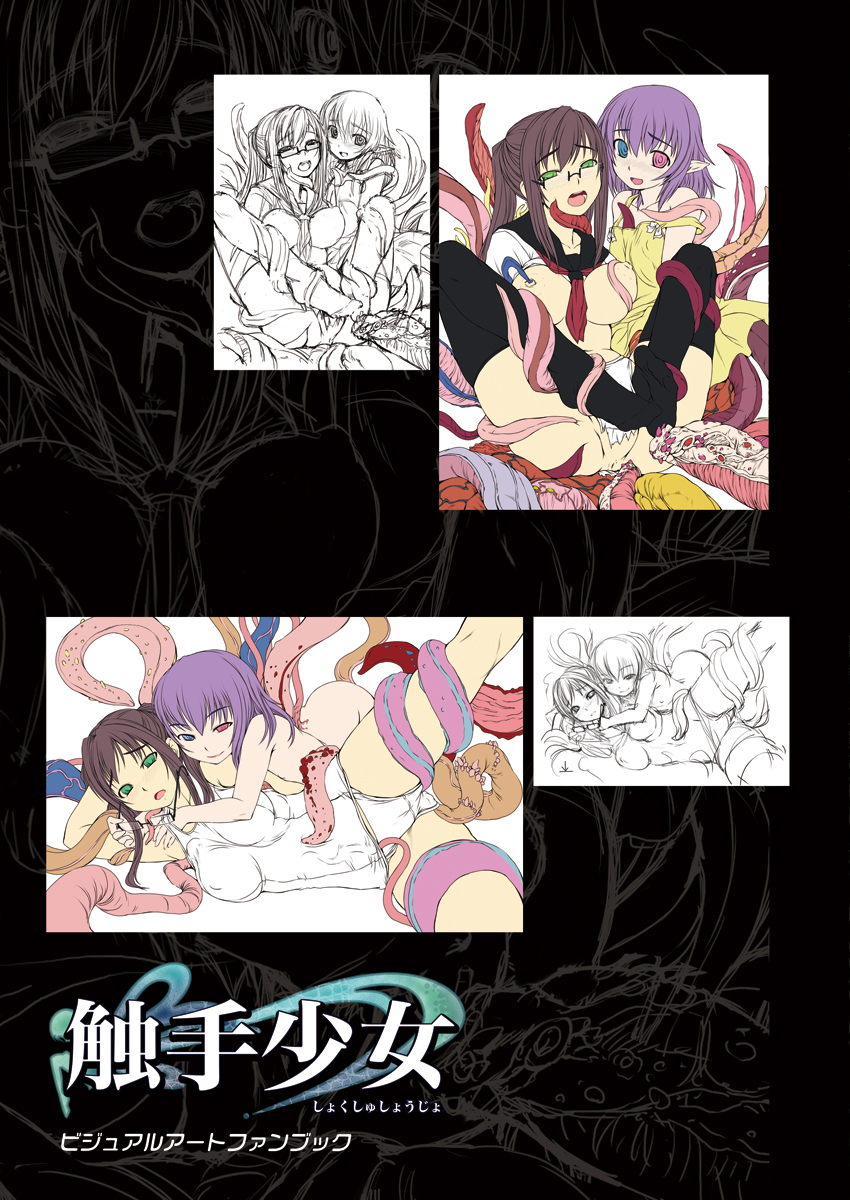 Shokushu Shoujo visual art fan book page 4 full