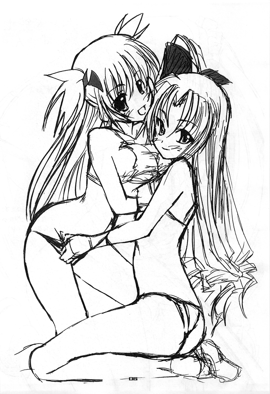 Rakugaki Teikoku Toshokan "Ichi to Ni" Sairoku page 6 full