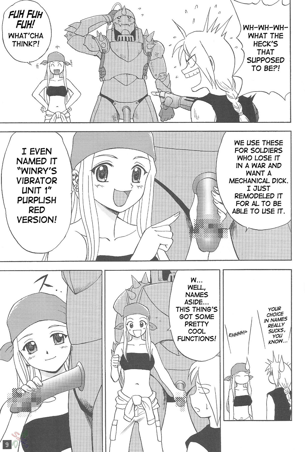 Winry no Win'win | Winry's Vibrator page 10 full