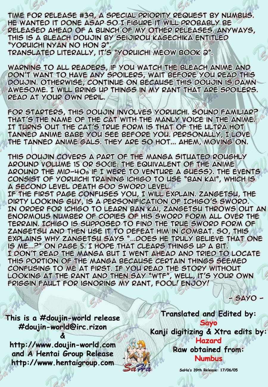 Yoruichi Nyan no Hon 2 page 4 full