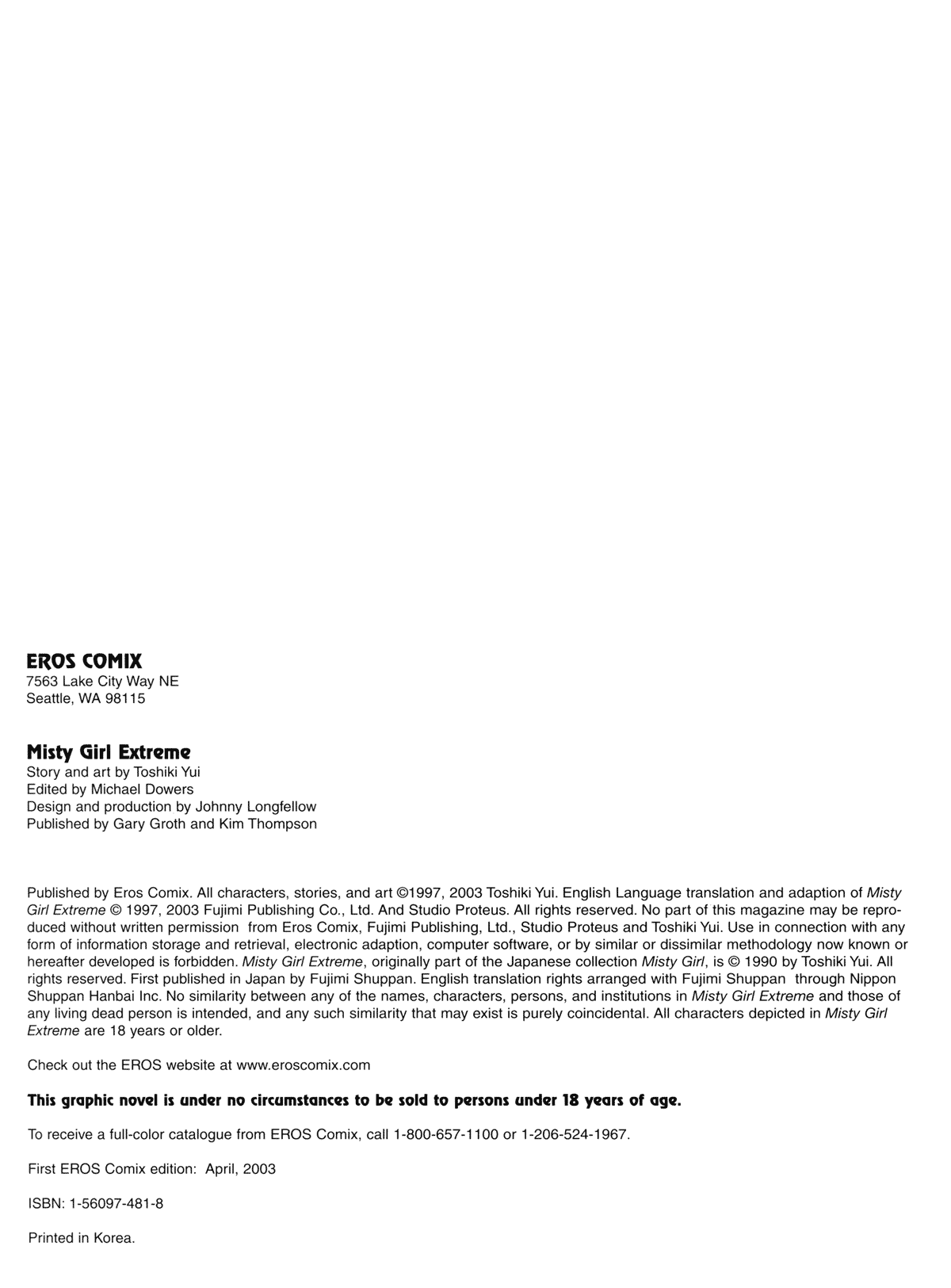 Misty Girl Extreme page 3 full