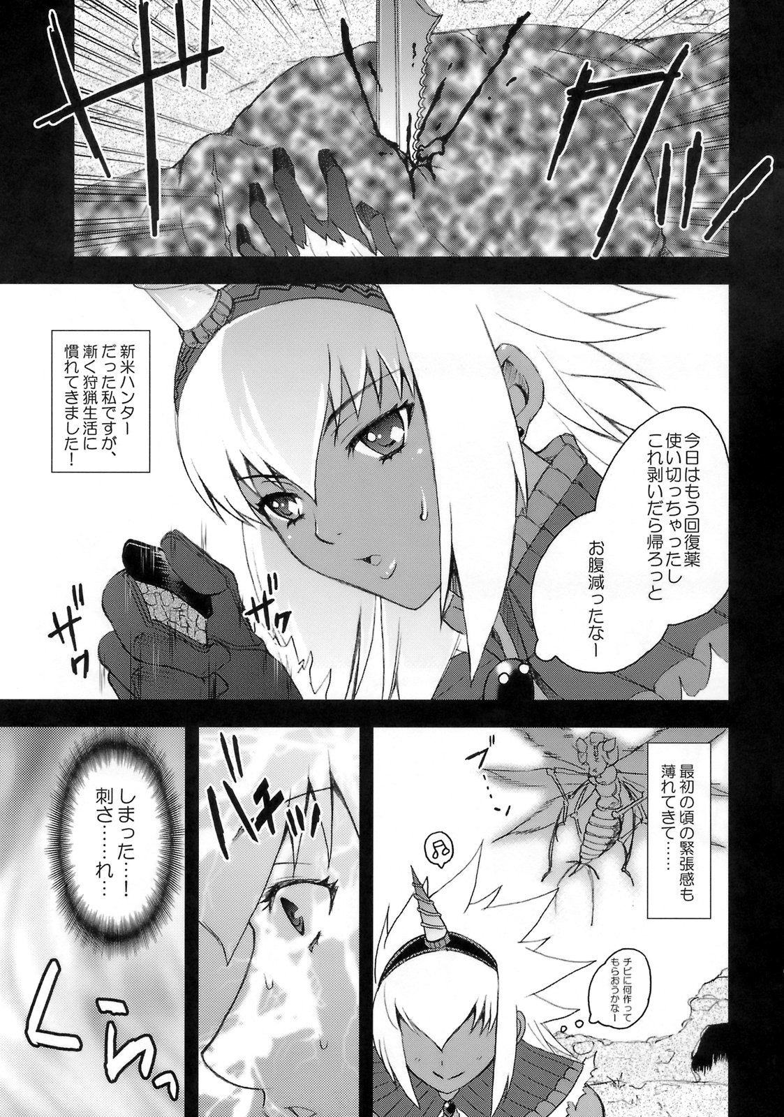 Hunter-chan Dai Pinch!! page 2 full