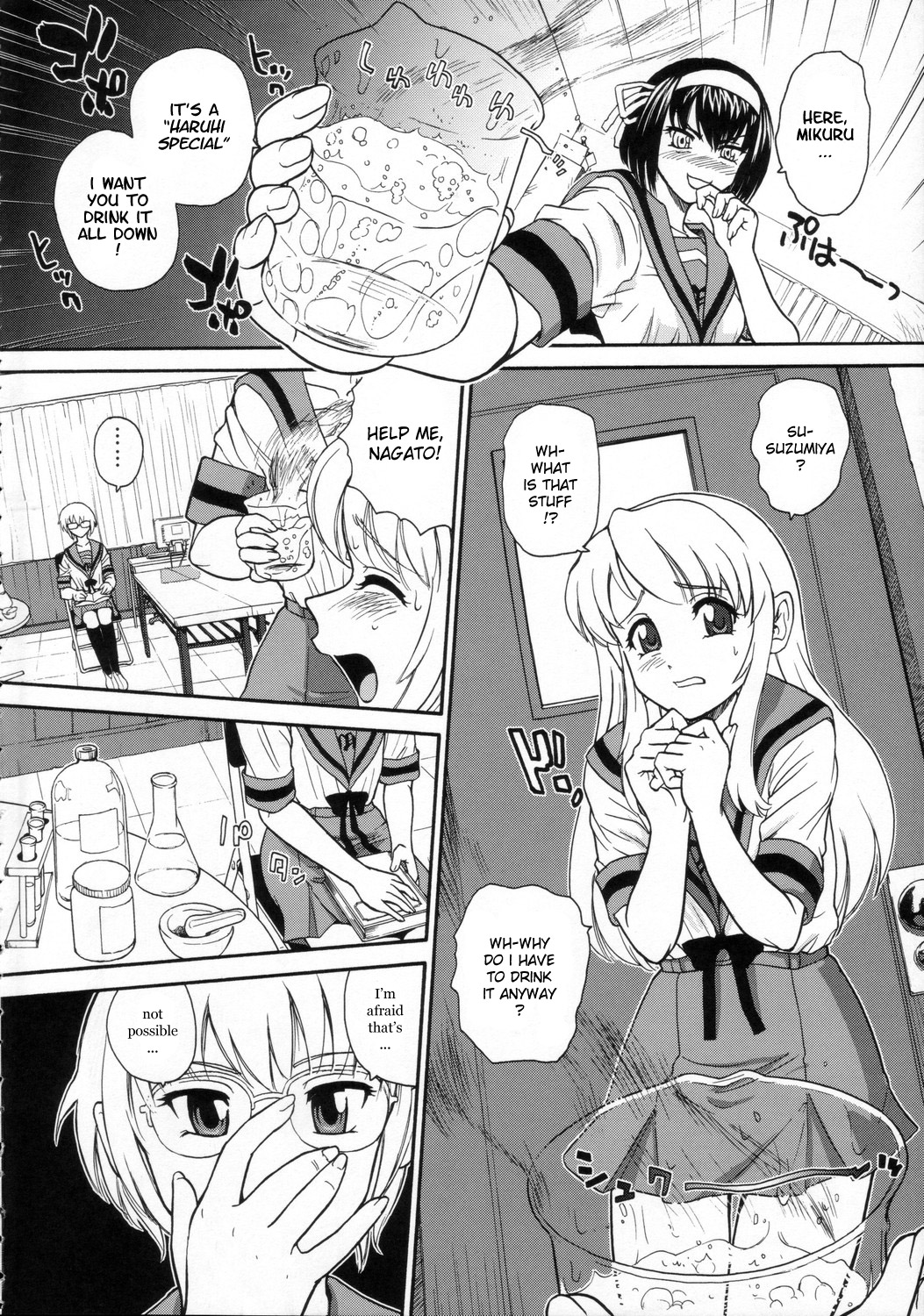 Asahina Mikuru no Milk | Asahina Mikuru's Milk page 3 full