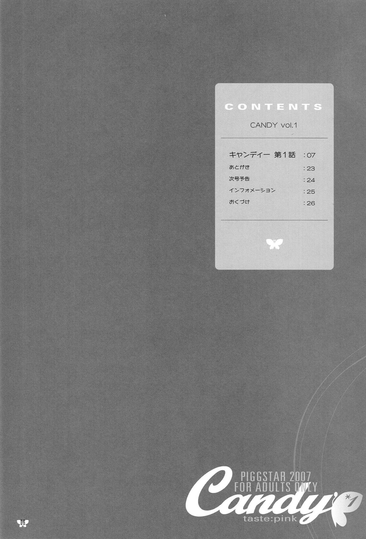 Candy Vol.1 taste pink page 3 full