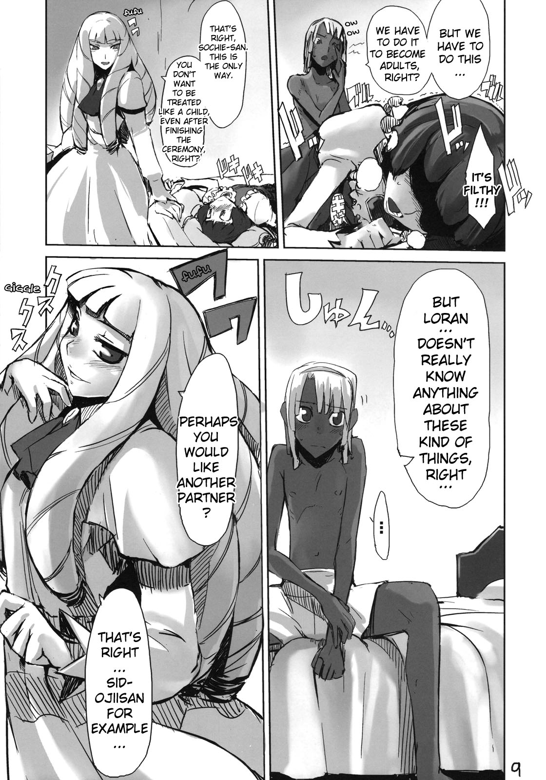 Moustache of white doll page 8 full