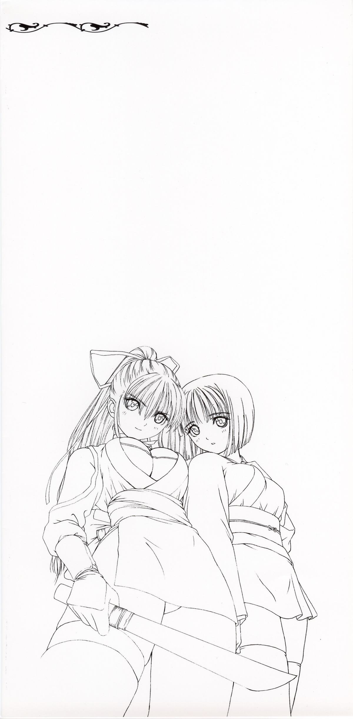 Tony WORKS Mitama ~Shinobi~ / ARCANA ~Hikari to Yami no Ekstasis~ Nisakuhin Gengashuu page 3 full