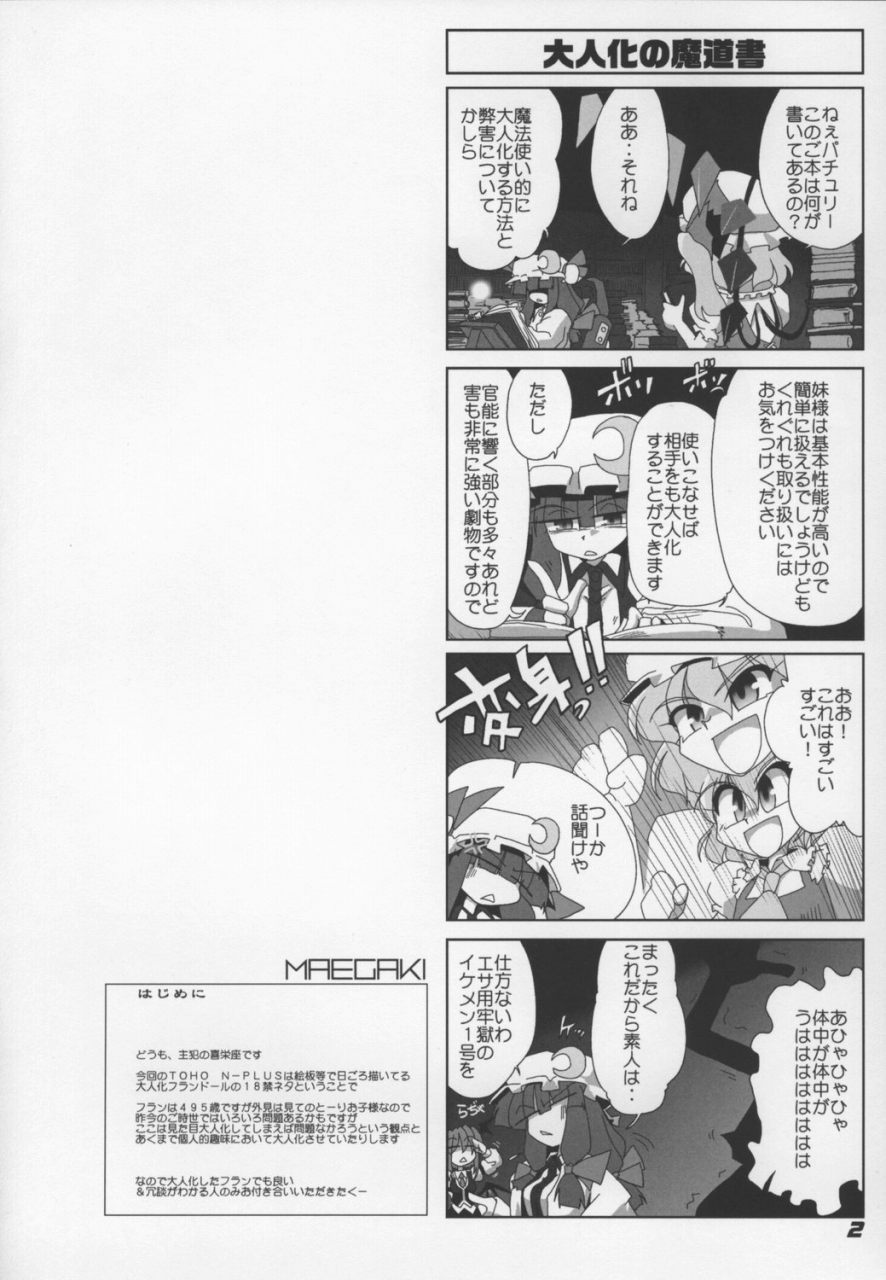 TOHO N+ Change to adult FLANDRE page 4 full