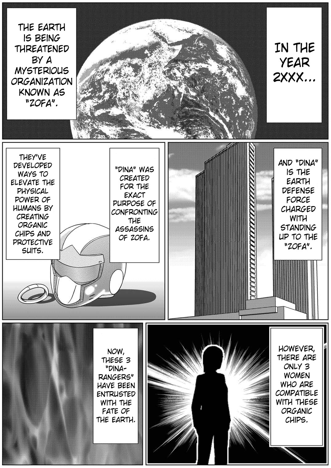 Tokubousentai Dinaranger ~Heroine Kairaku Sennou Keikaku~ Vol. 01 page 2 full