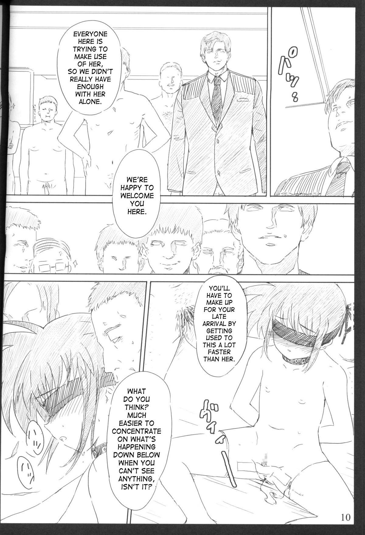 Jikuu Kanrikyoku Nikudorei-ka Kahitsuban | Space-Time Administration Bureau Sex Slave Division page 9 full