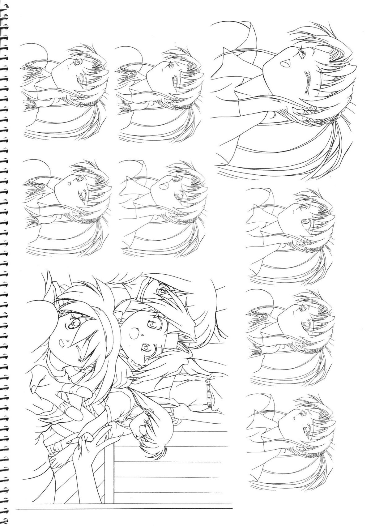 Kousaka Jun Genga page 6 full