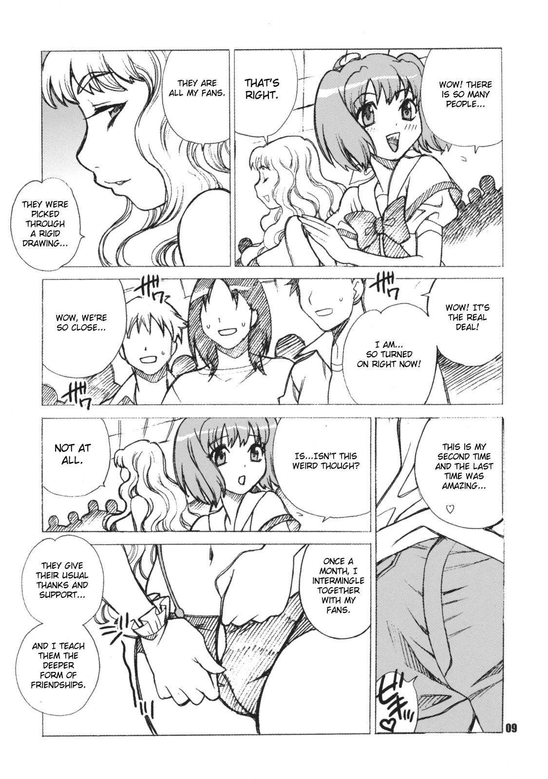 Yukiyanagi no Hon 16 Sheryl to Ranka no Idol wa Nante Suteki na Oshigoto page 8 full