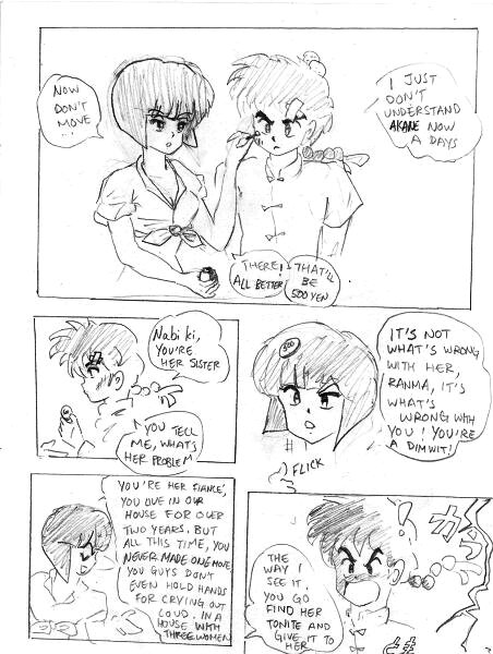 Ranma 1/2 Ranma M "Sex-ED from Nabiki" page 3 full