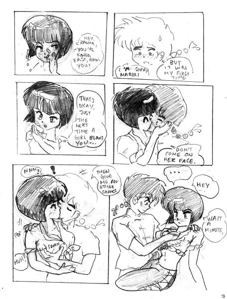 Ranma 1/2 Ranma M "Sex-ED from Nabiki" page 7 full