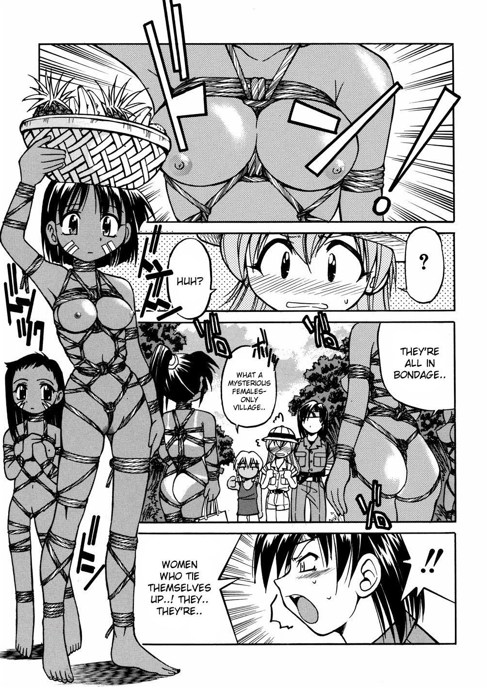 Kawaoka Hiro Tanken Series Amazon Oudan 16 Page! Jinseki Mitou no Jungle ni Nazo no Genjuumin-zoku Jomon wa Jitsuzai Shita!! | Jomon Tribe page 5 full