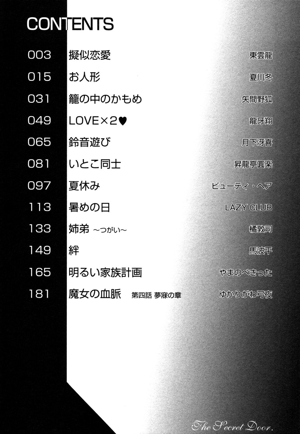 Himitsu no Tobira Vol. 7 page 5 full