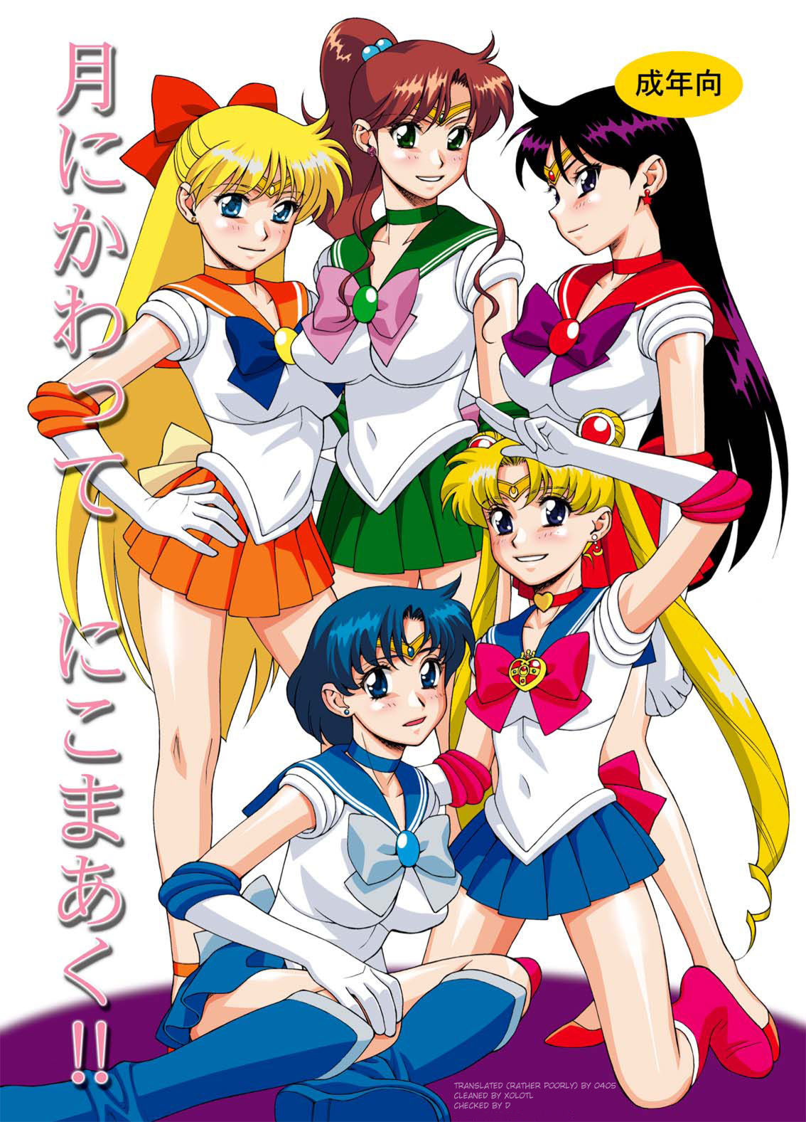 Sailor Senshi-tachi no Kyuujitsu | Sailor Soldier's Holiday page 1 full
