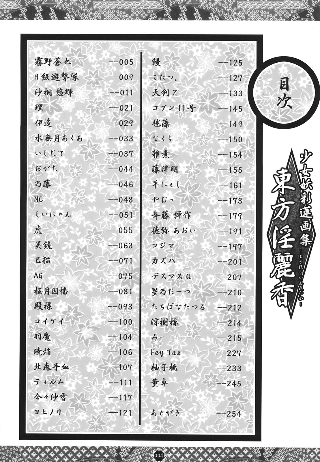 Shoujo Yousai Rengashuu Touhou Inreika page 5 full