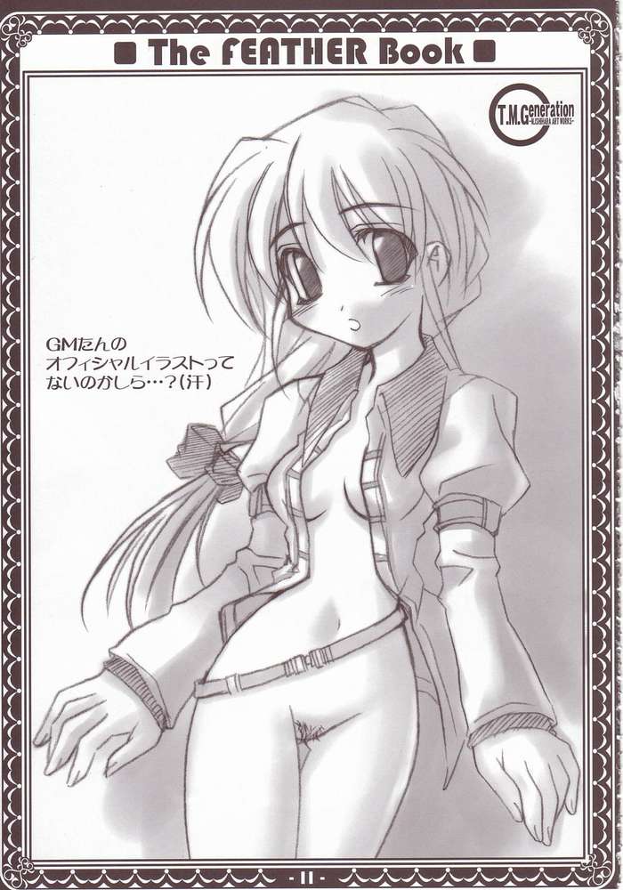 Yawakehon - The FEATHER book page 8 full