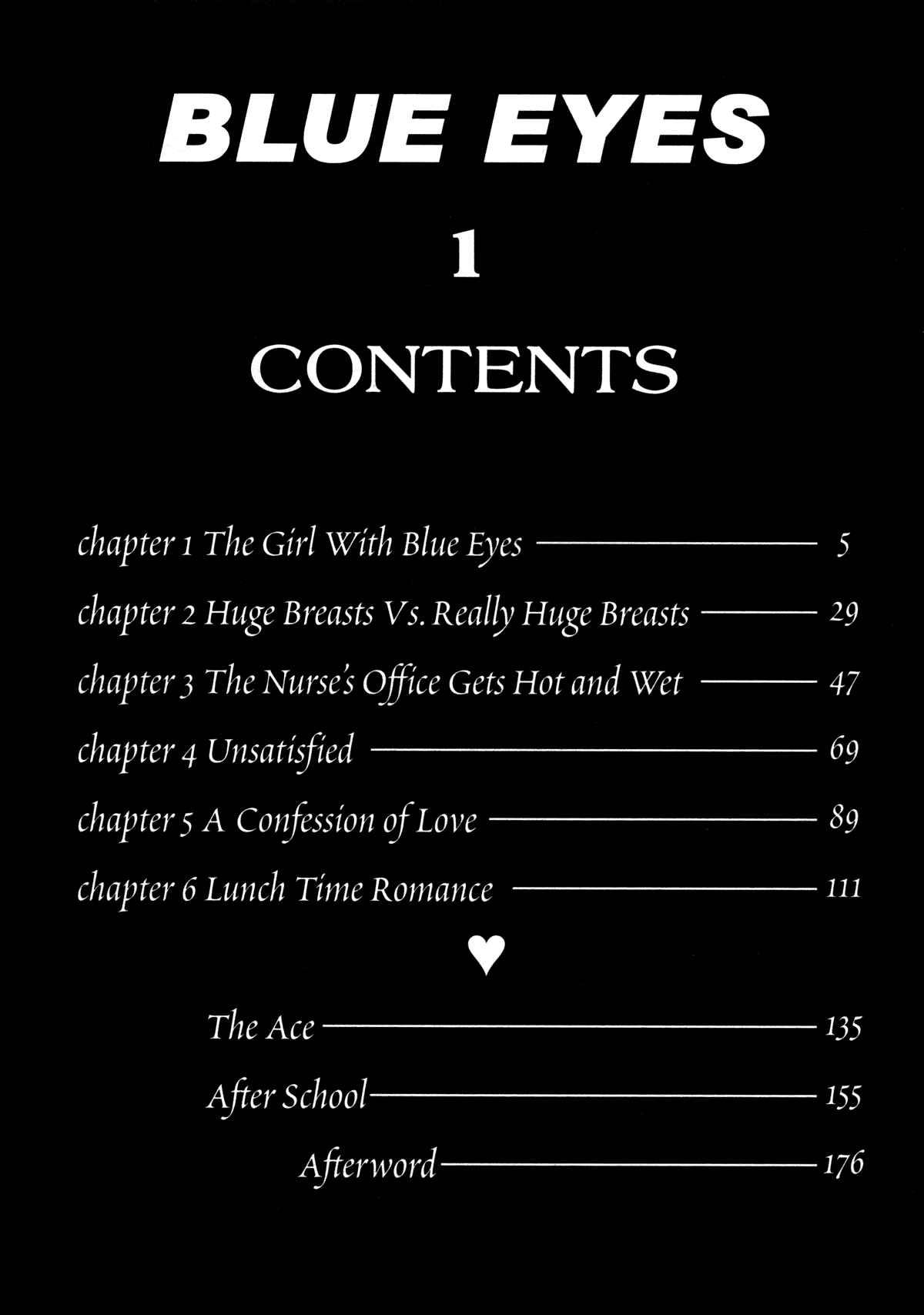 BLUE EYES Vol. 1 page 5 full