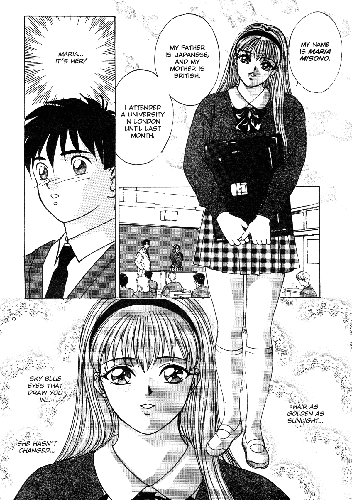 BLUE EYES Vol. 1 page 7 full