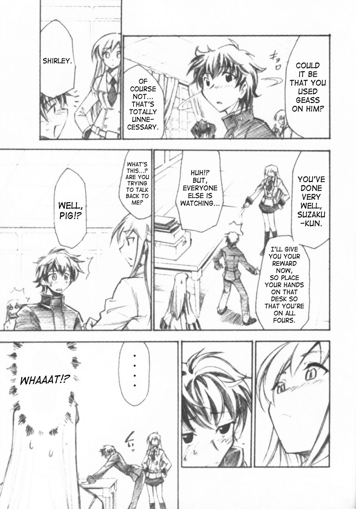 Code Eross 3: Waga Na wa Ero page 10 full