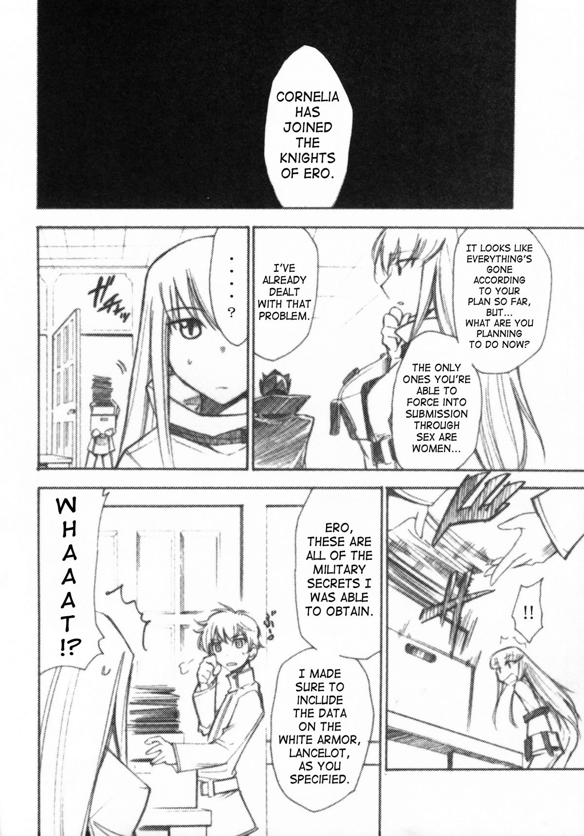 Code Eross 3: Waga Na wa Ero page 9 full