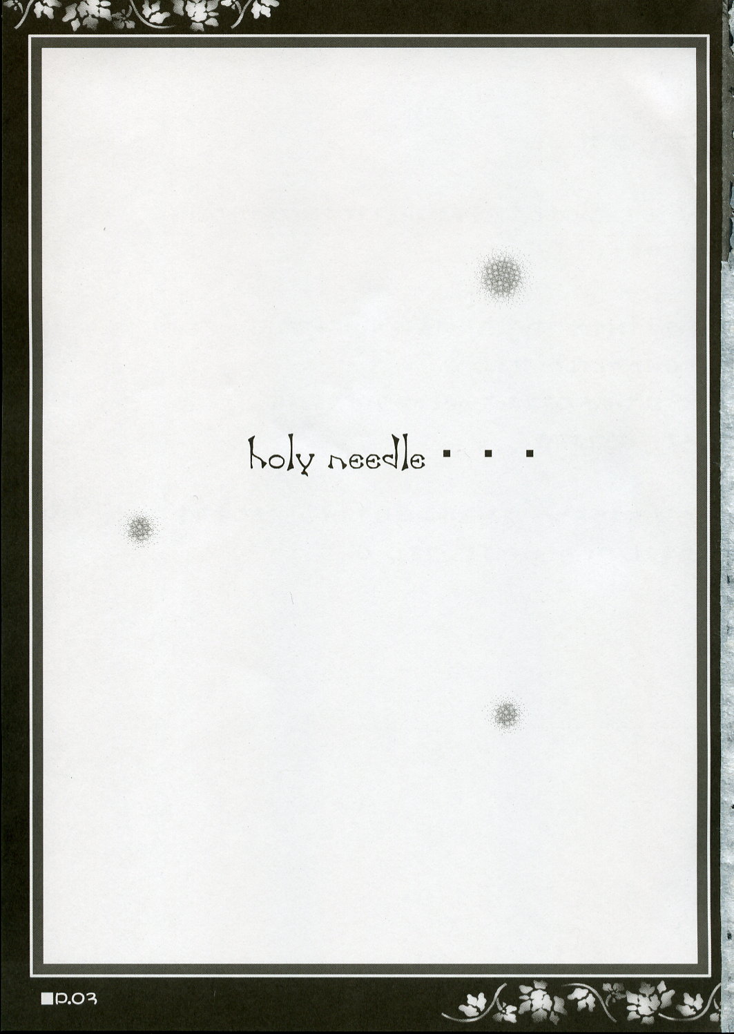 Holy Needle page 2 full