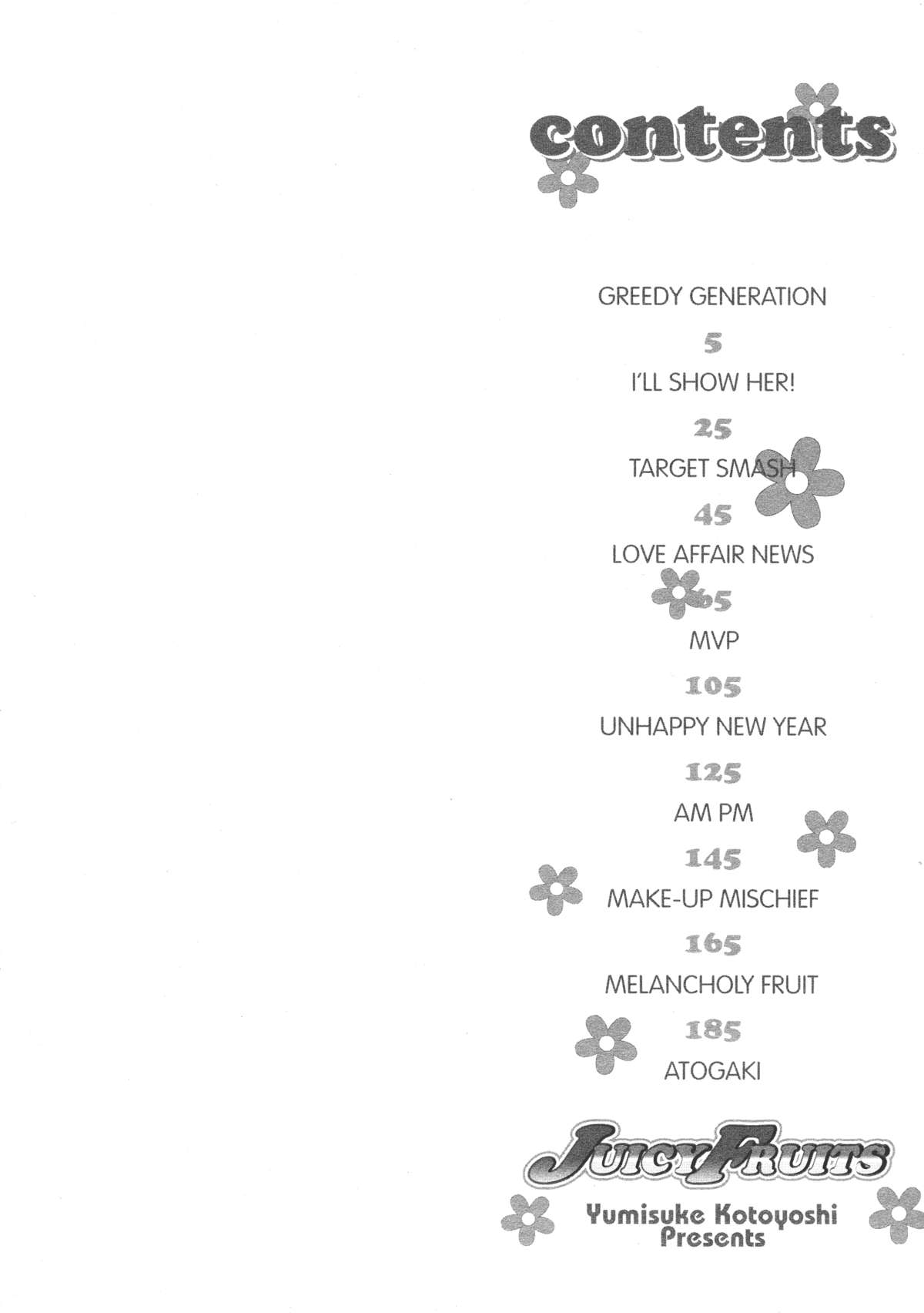 Juicy Fruits page 3 full