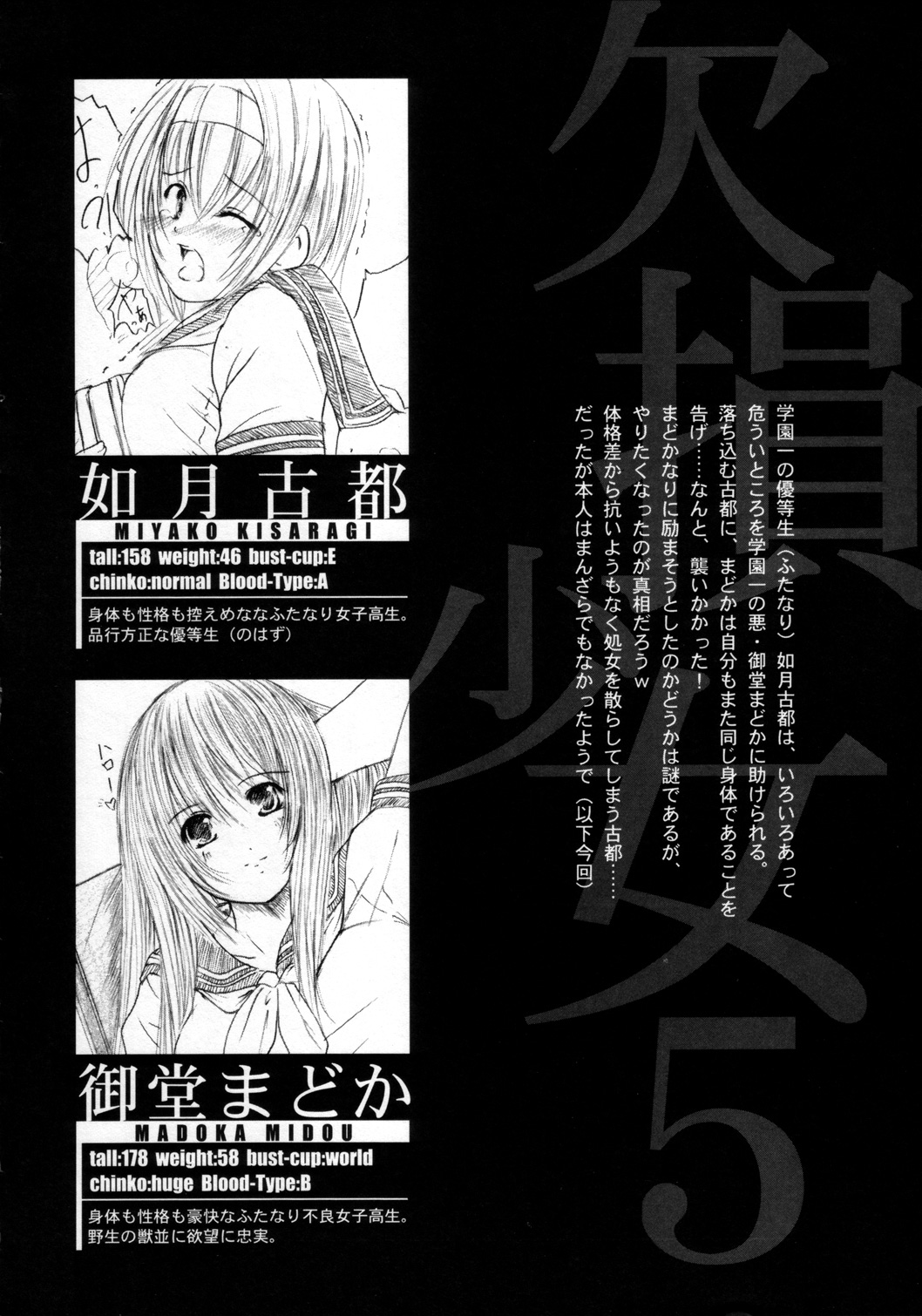 Kesson Shoujo MANIACS 5 page 3 full
