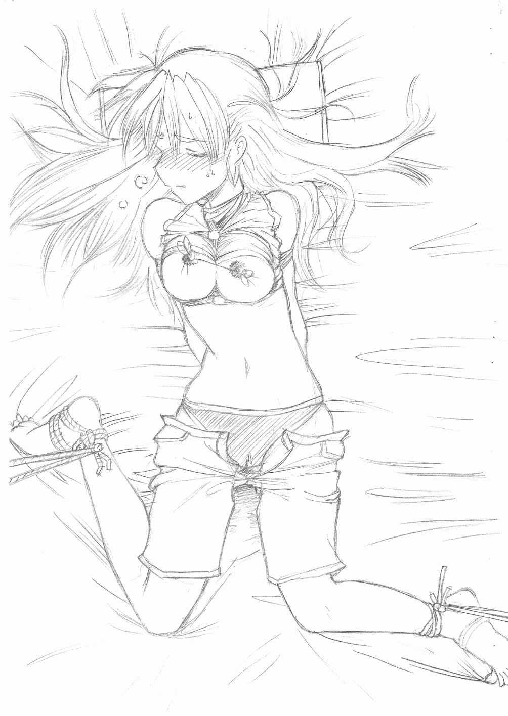 Kinbaku Shoujo Sketch Shuu page 8 full